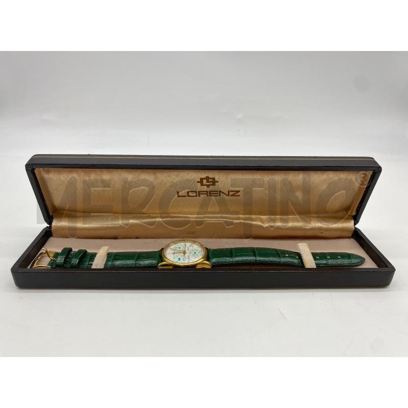 OROLOGIO DA POLSO LORENZ CHRONOGRAPH VERDE | Mercatino dell'Usato Roma somalia 1