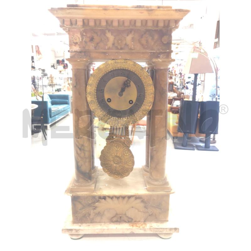 OROLOGIO DA TAVOLO PIETRA COLONNE DA RIV | Mercatino dell'Usato Roma somalia 1