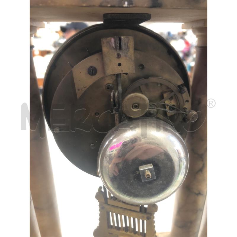 OROLOGIO DA TAVOLO PIETRA COLONNE DA RIV | Mercatino dell'Usato Roma somalia 4