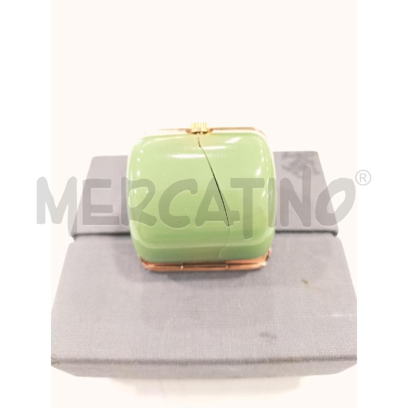 OROLOGIO DA TAVOLO POMELLATO VERDE DA RIV | Mercatino dell'Usato Roma somalia 3