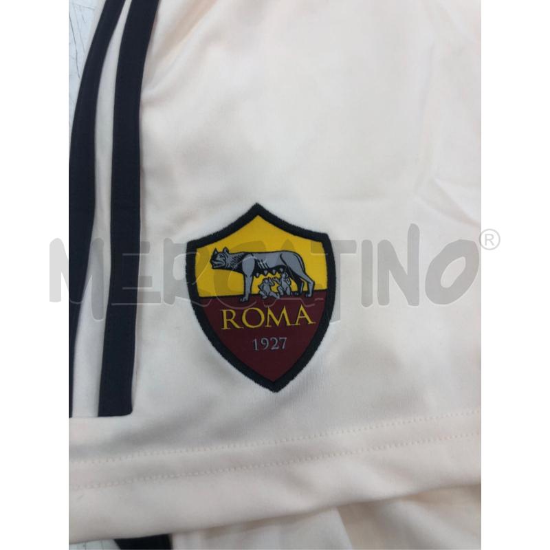 PANTALONCINO AS ROMA BEIGE 23/24 | Mercatino dell'Usato Roma somalia 2