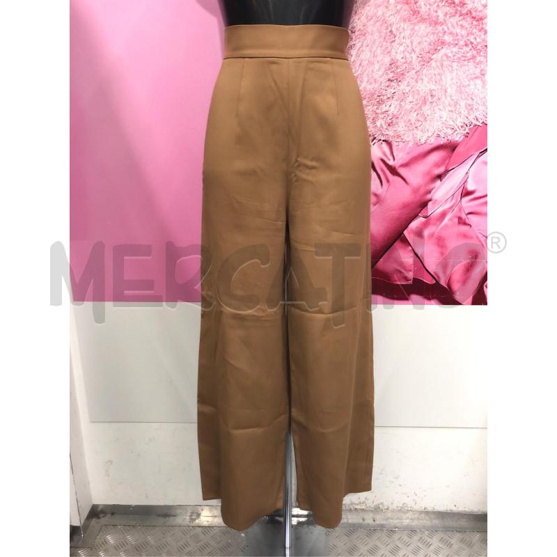 PANTALONE DONNA AGNONA CAMMELLO  | Mercatino dell'Usato Roma somalia 1