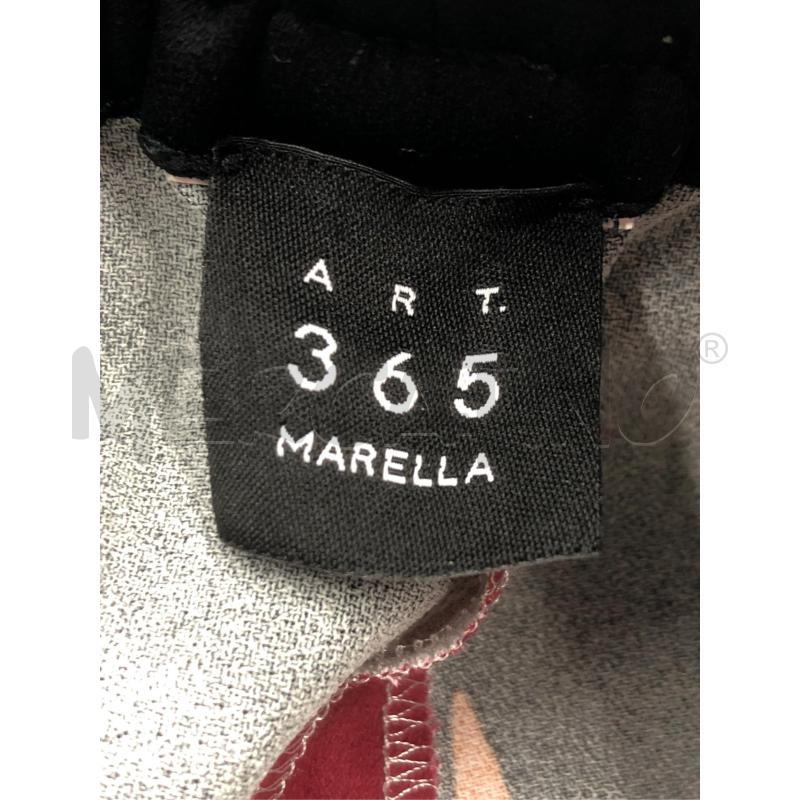 PANTALONE DONNA ART 365 MARELLA NERO ROSA | Mercatino dell'Usato Roma somalia 5