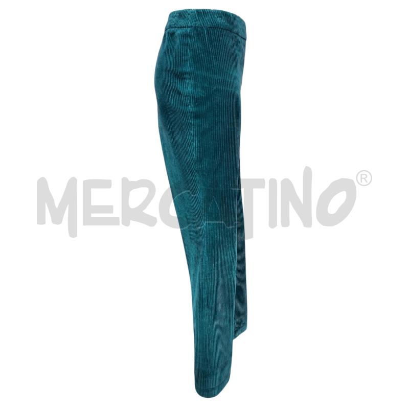 PANTALONE DONNA BOUTIQUE MOSCHINO VERDE COSTINE | Mercatino dell'Usato Roma somalia 3