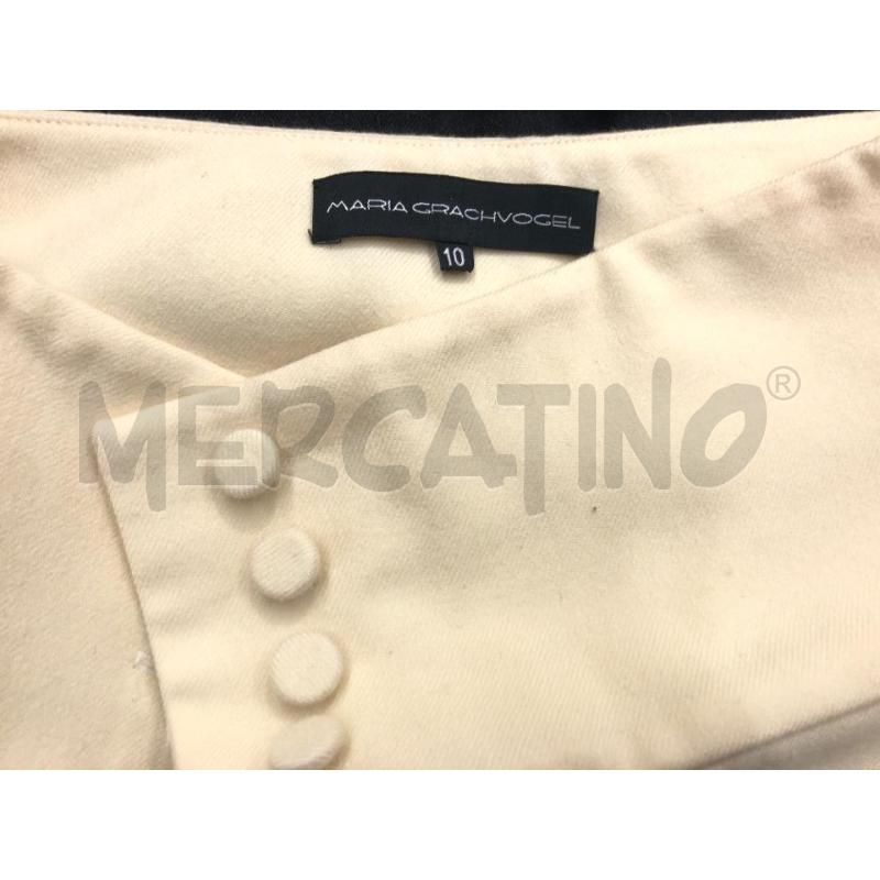 PANTALONE DONNA MARIA GRACHVOGEL BEIGE  | Mercatino dell'Usato Roma somalia 5