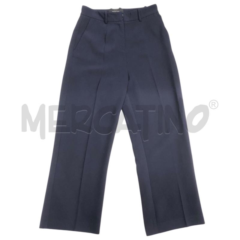 PANTALONE DONNA PINKO BLU NAVY AMPIO | Mercatino dell'Usato Roma somalia 1