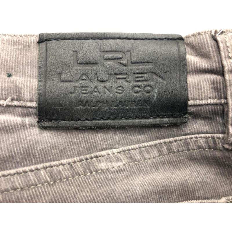 PANTALONE DONNA RALPH LAUREN GRIGIO VELLUTO  | Mercatino dell'Usato Roma somalia 4