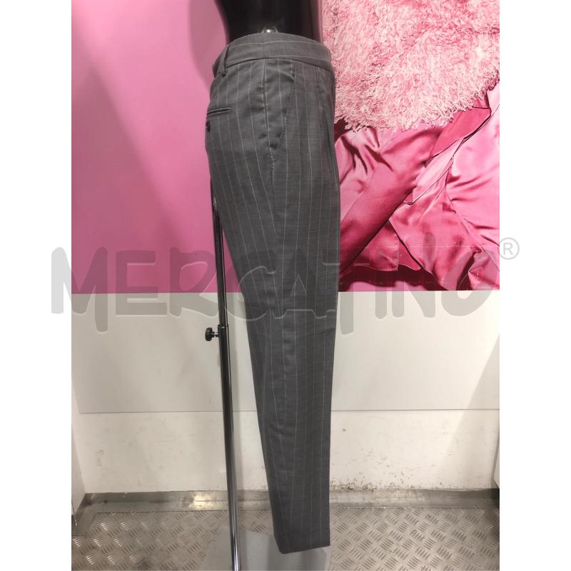 PANTALONE DONNA S.E. MAX MARA GRIGIO GESSATO  | Mercatino dell'Usato Roma somalia 3