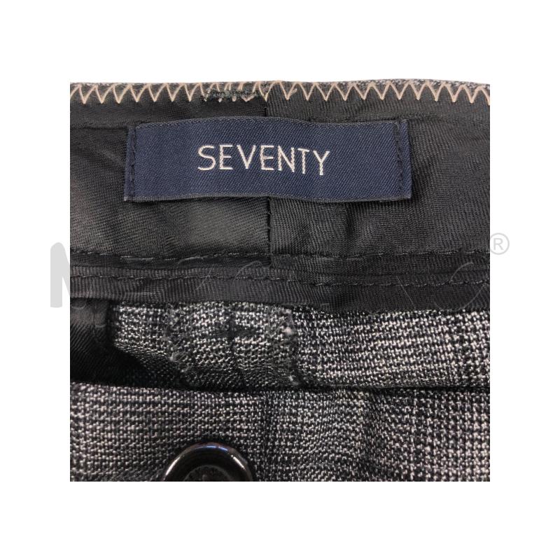 PANTALONE DONNA SEVENTY GRIGIO QUADRO  | Mercatino dell'Usato Roma somalia 3
