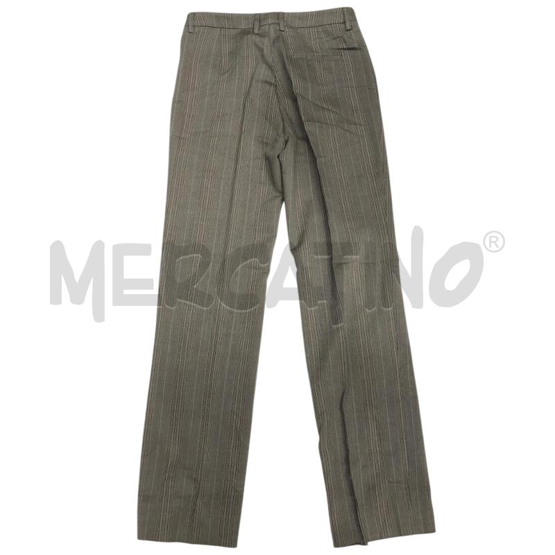 PANTALONE DONNA SEVENTY MARRONE RIGHINE AZZURRE   | Mercatino dell'Usato Roma somalia 2