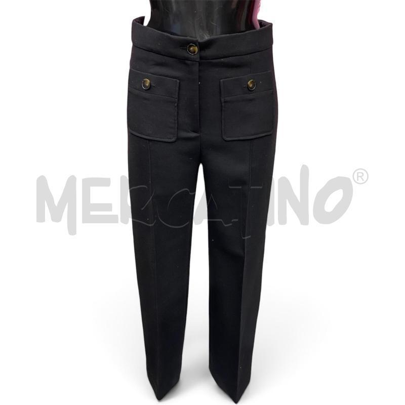 PANTALONE DONNA SEZANE NERO TASCHE | Mercatino dell'Usato Roma somalia 1
