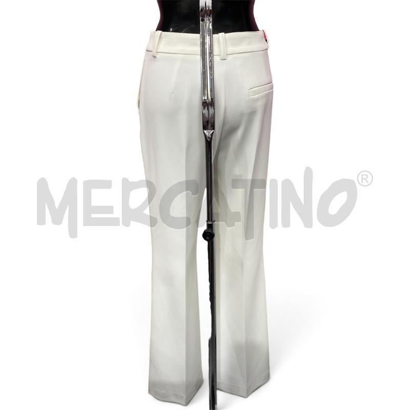 PANTALONE DONNA TRUSSARDI BIANCO | Mercatino dell'Usato Roma somalia 3