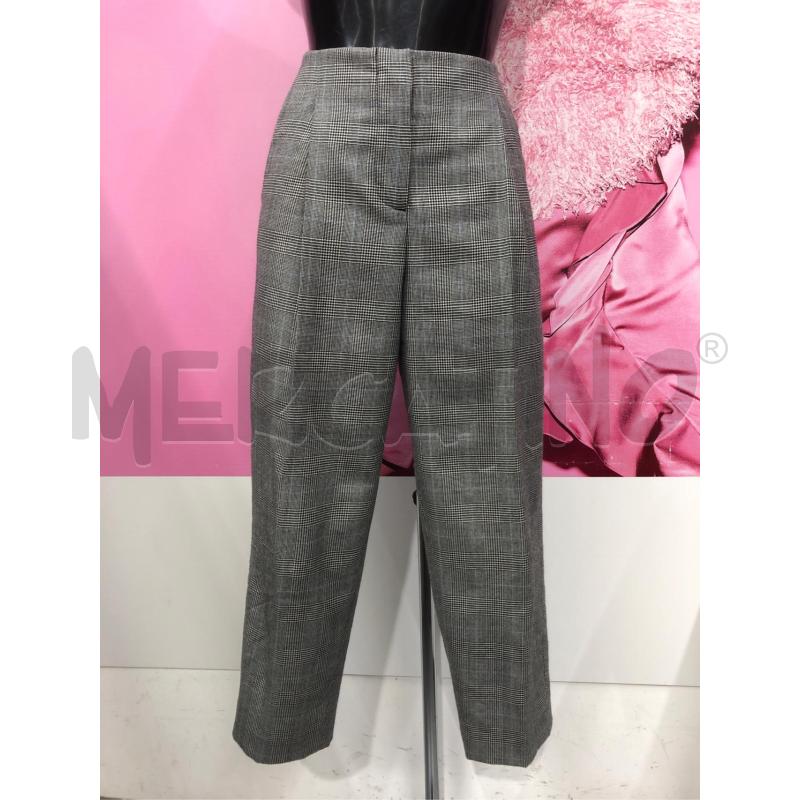 PANTALONE DONNA VICTORIA BECKHAM GRIGIO PRINC GALLES  | Mercatino dell'Usato Roma somalia 1