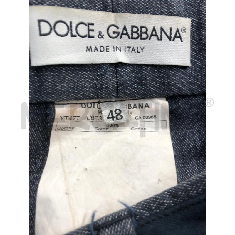 PANTALONE UOMO DOLCE&GABBANA JEANS SCURO  | Mercatino dell'Usato Roma somalia 5