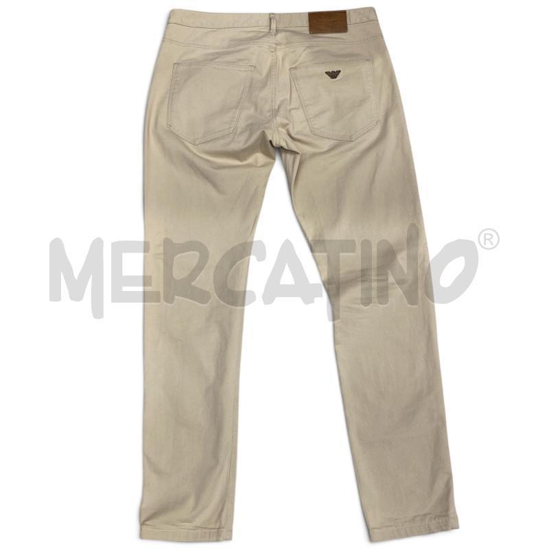 PANTALONE UOMO EMPORIO ARMANI BEIGE | Mercatino dell'Usato Roma somalia 2