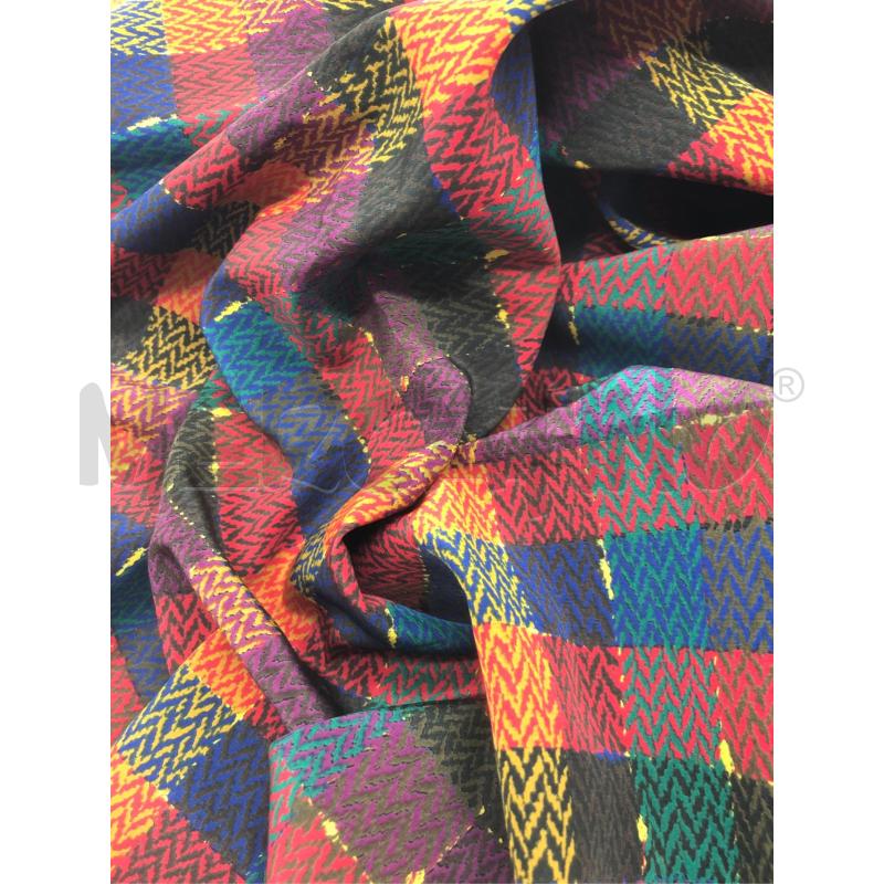 PASHMINA DONNA MISSONI ROSSO QUADRI  | Mercatino dell'Usato Roma somalia 3