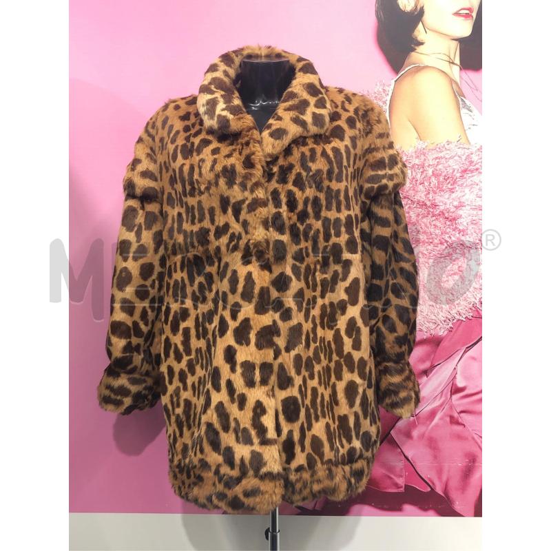 PELLICCIA LAPIN ANIMALIER MARRONE  | Mercatino dell'Usato Roma somalia 1