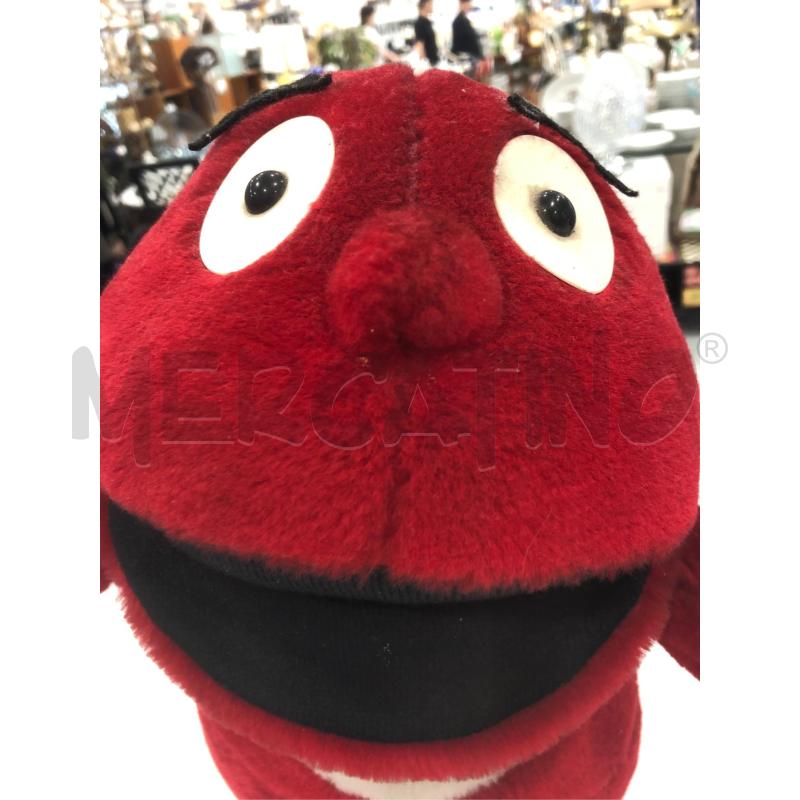 PELUCHE GABIBBO ROSSO 45CM | Mercatino dell'Usato Roma somalia 2