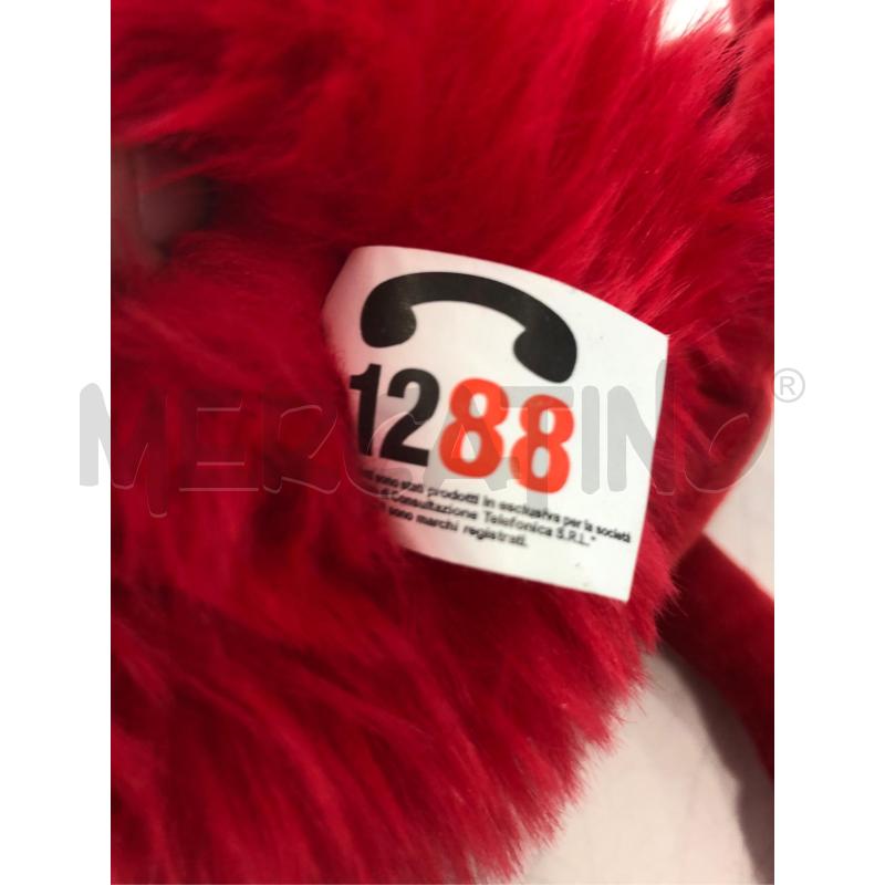PELUCHE PUBBLICITA' PELOTTO 1288 PELO ROSSO | Mercatino dell'Usato Roma somalia 4