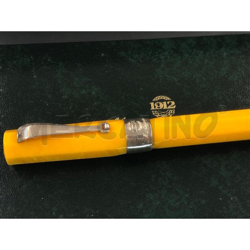 PENNA ROLLER MONTEGRAPPA 1912 MICRA RESINA GIALLA | Mercatino dell'Usato Roma somalia 2