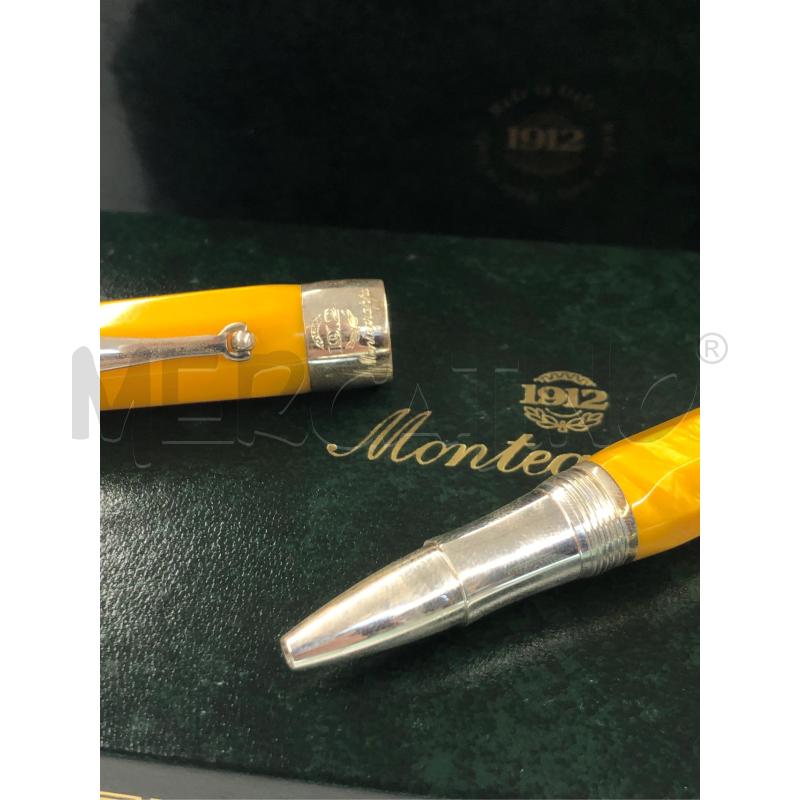 PENNA ROLLER MONTEGRAPPA 1912 MICRA RESINA GIALLA | Mercatino dell'Usato Roma somalia 3