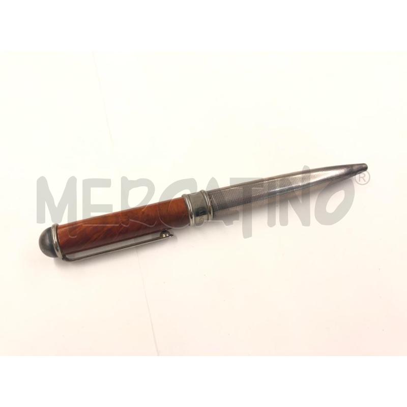 PENNA SCATTO UNOARGENTO LEGNO E CROMO | Mercatino dell'Usato Roma somalia 1