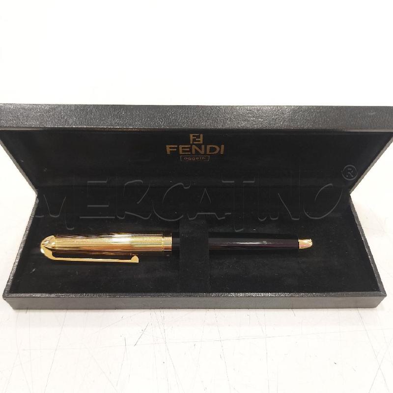 PENNA STILO FENDI NERA/ORO | Mercatino dell'Usato Roma somalia 4