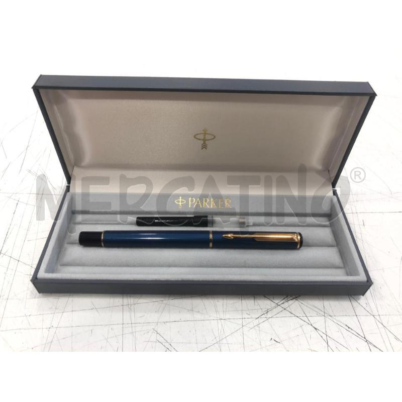 PENNA STILO PARKER RIALTO BLU METALLIZZATO | Mercatino dell'Usato Roma somalia 1