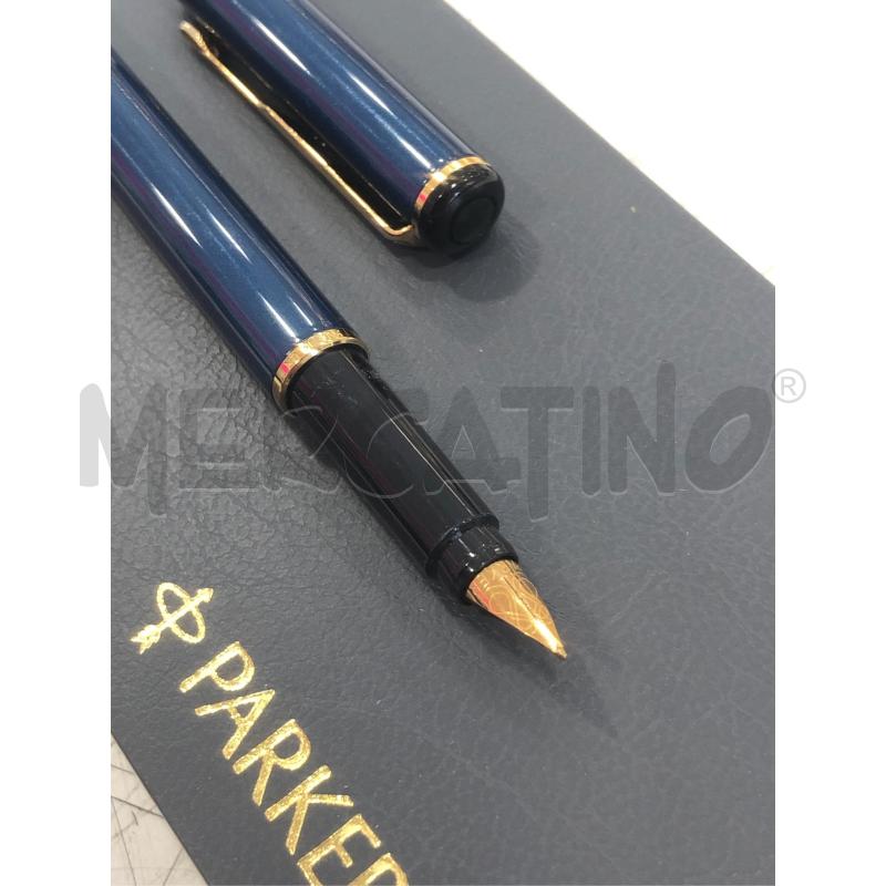PENNA STILO PARKER RIALTO BLU METALLIZZATO | Mercatino dell'Usato Roma somalia 3