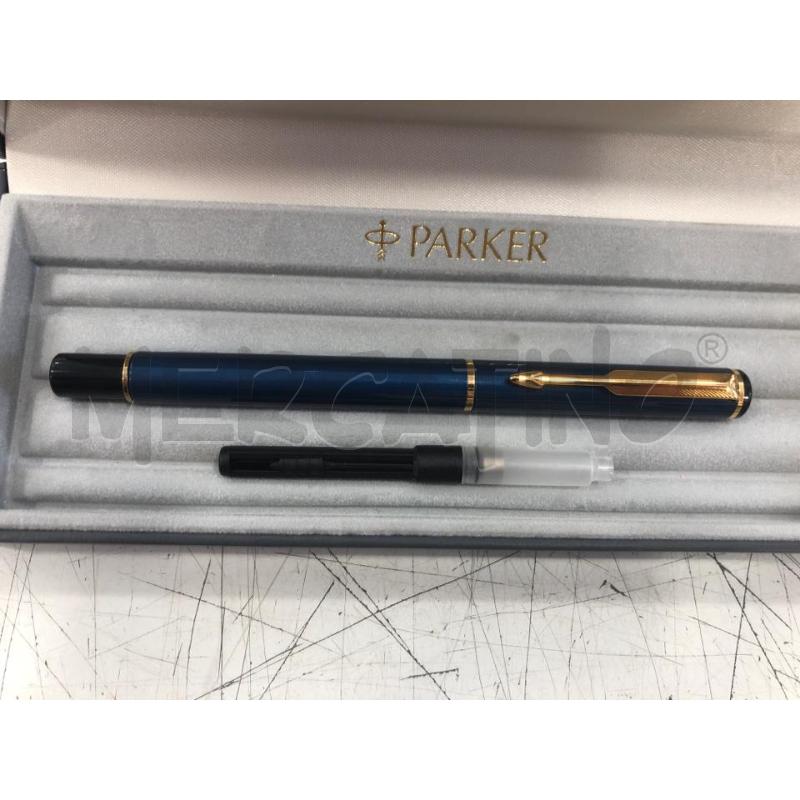 PENNA STILO PARKER RIALTO BLU METALLIZZATO | Mercatino dell'Usato Roma somalia 4