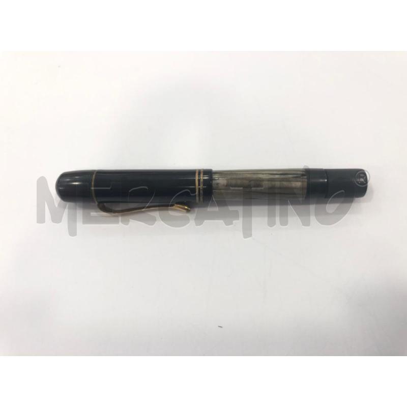 PENNA STILO PELIKAN MARMORIZZATA GRIGIA VINTAGE | Mercatino dell'Usato Roma somalia 1