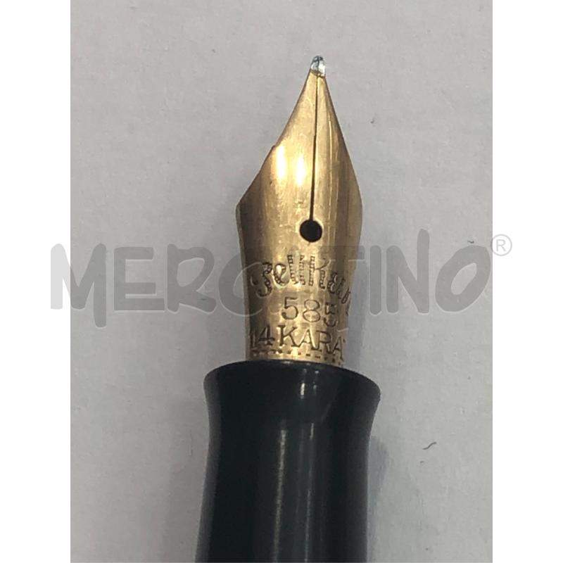PENNA STILO PELIKAN MARMORIZZATA GRIGIA VINTAGE | Mercatino dell'Usato Roma somalia 3
