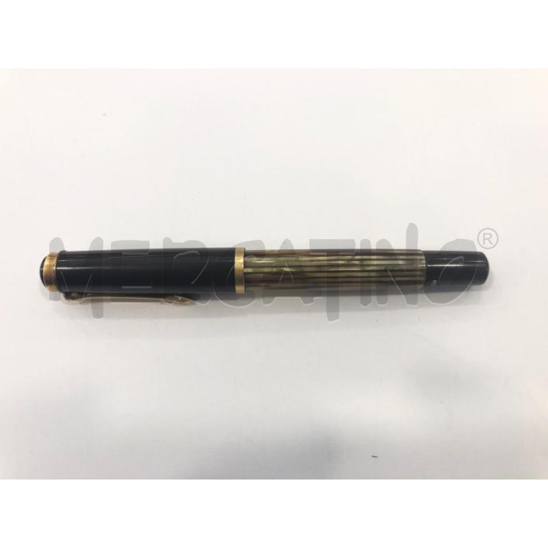 PENNA STILO PELIKAN OM DECORI LINEE VERDI  | Mercatino dell'Usato Roma somalia 1