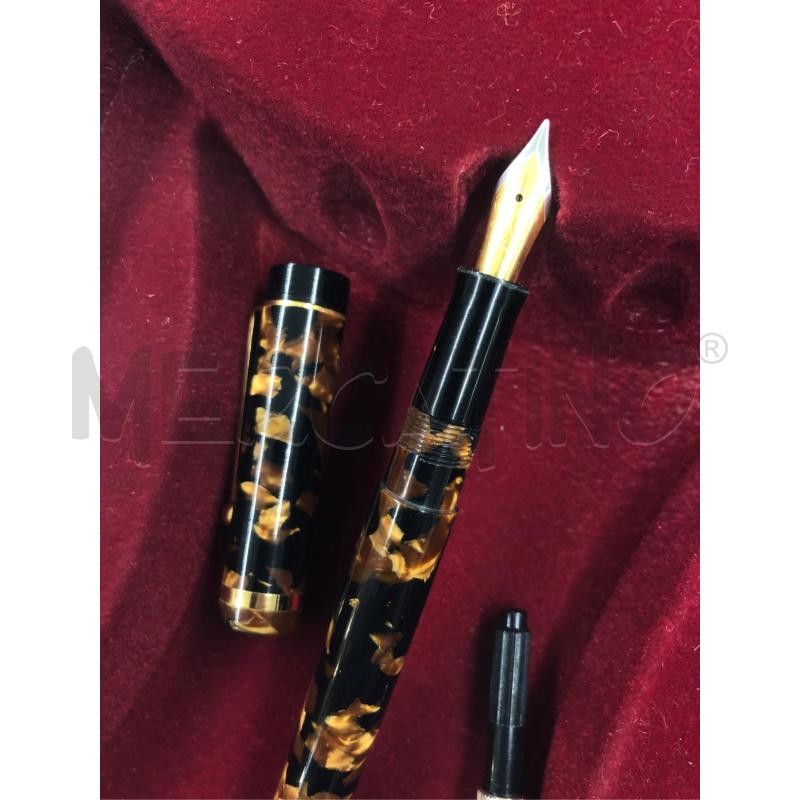 PENNA STILO VISCONTI TARTARUGTA MAZZONE NERA | Mercatino dell'Usato Roma somalia 2