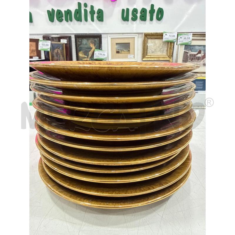 PIATTINI DESSERT CASTELLI MARR 12PZ | Mercatino dell'Usato Roma somalia 2