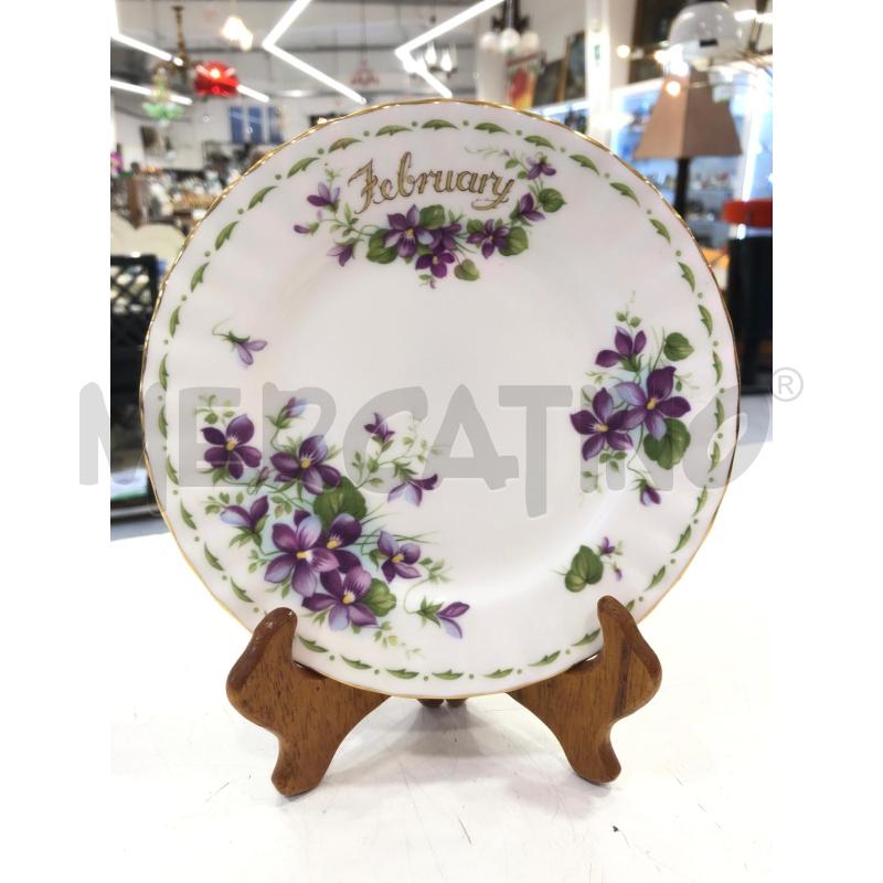 PIATTINO ROYAL ALBERT FEBBRAIO | Mercatino dell'Usato Roma somalia 1