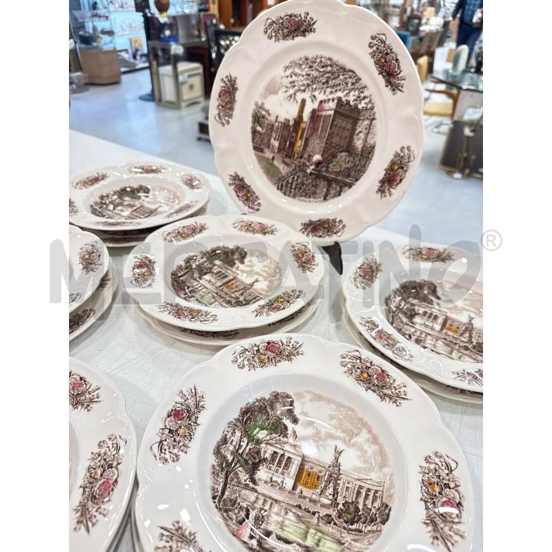 PIATTI JOHNSON BROS ROYAL HOMES BEIGE 13PZ | Mercatino dell'Usato Roma somalia 4