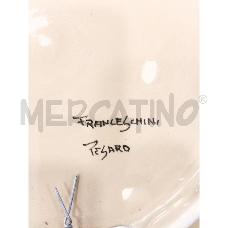 PIATTO FRANCESHINI PESARO RITRATTO DONNA | Mercatino dell'Usato Roma somalia 3