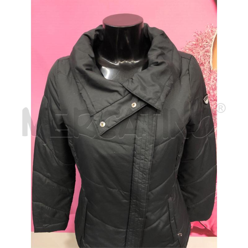 PIUMINO DONNA EMPORIO ARMANI NERO  | Mercatino dell'Usato Roma somalia 2