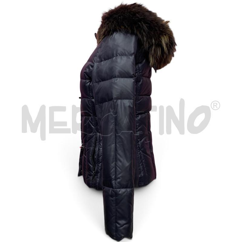 PIUMINO DONNA FAY NERO MONTGOMERY CAPPUCCIO PELO  | Mercatino dell'Usato Roma somalia 2