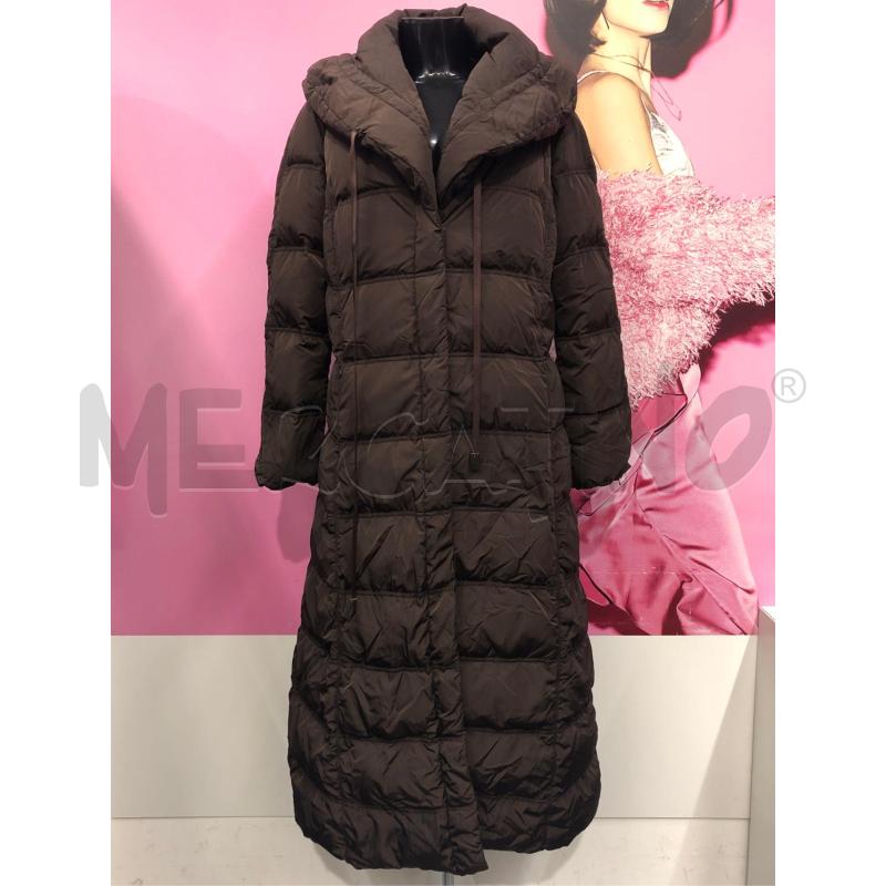 PIUMINO DONNA MONCLER MARRONE  | Mercatino dell'Usato Roma somalia 1