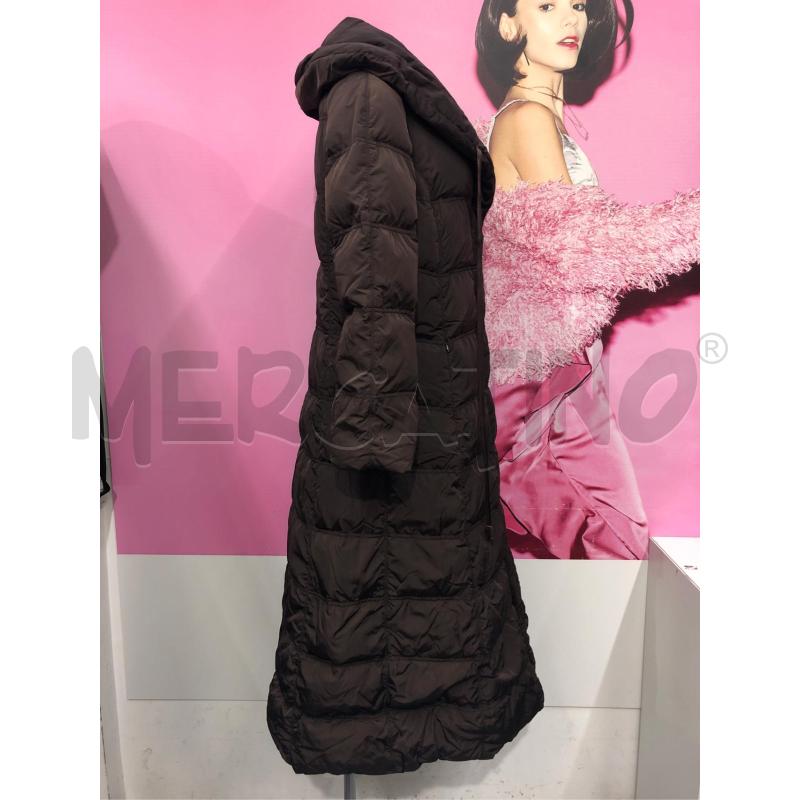 PIUMINO DONNA MONCLER MARRONE  | Mercatino dell'Usato Roma somalia 3