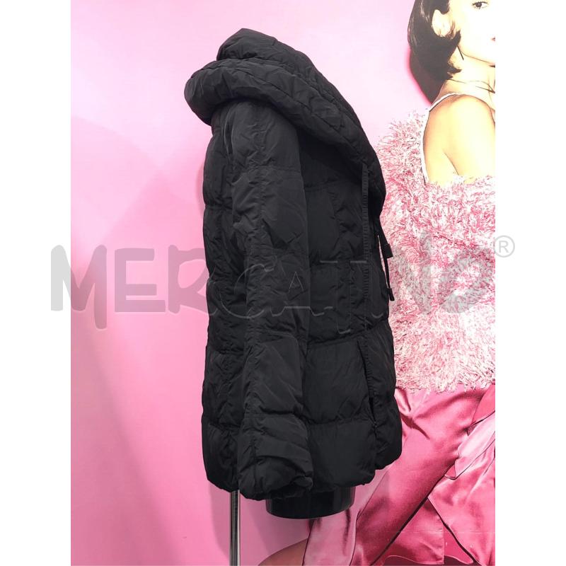 PIUMINO DONNA MONCLER NERO  | Mercatino dell'Usato Roma somalia 3