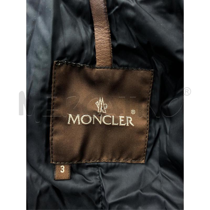 PIUMINO DONNA MONCLER NERO  | Mercatino dell'Usato Roma somalia 5
