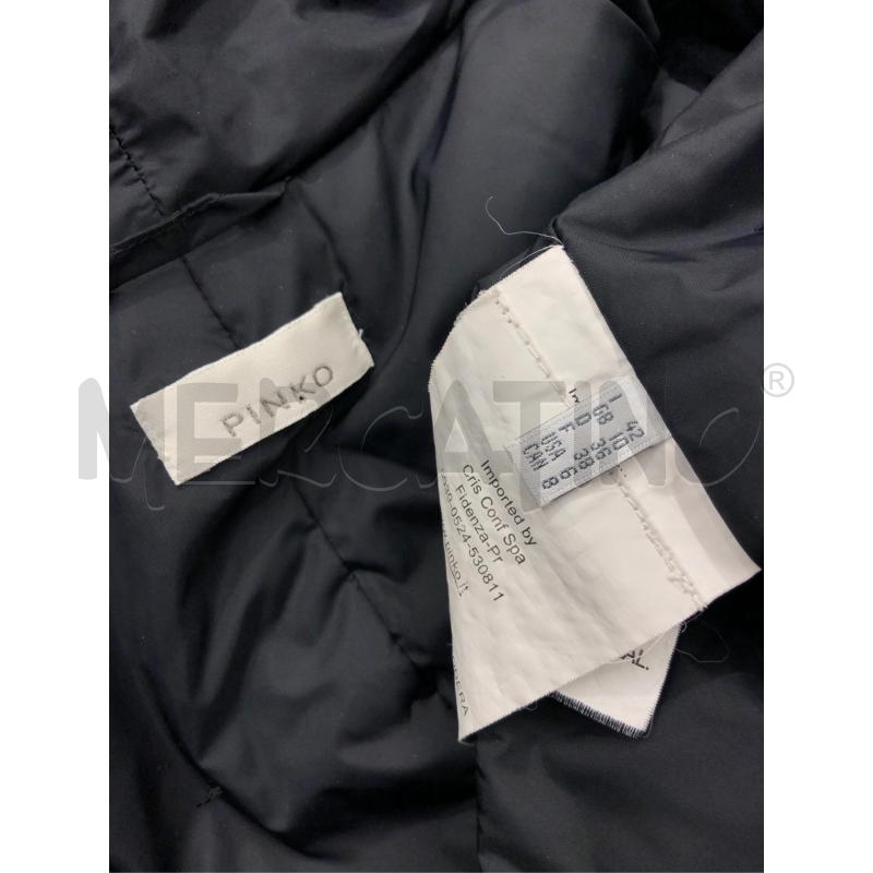PIUMINO DONNA PINKO NERO ZIP  | Mercatino dell'Usato Roma somalia 5