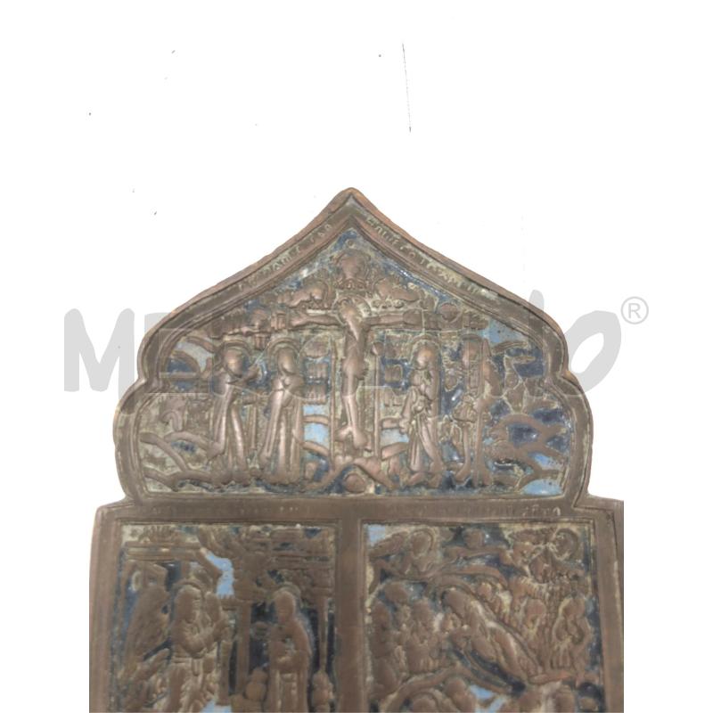 PLACCA ORTODOSSA ISTORIATA EPOCA | Mercatino dell'Usato Roma somalia 2
