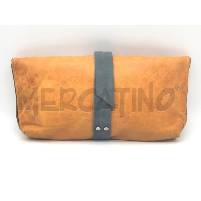 POCHETTE PIGNAREA ARANCIO CHIUSURA GIOIELLO | Mercatino dell'Usato Roma somalia 2