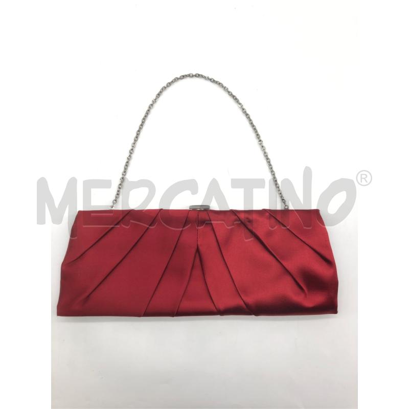 POCHETTE VALENTINO GARAVANI ROSSA  | Mercatino dell'Usato Roma somalia 1