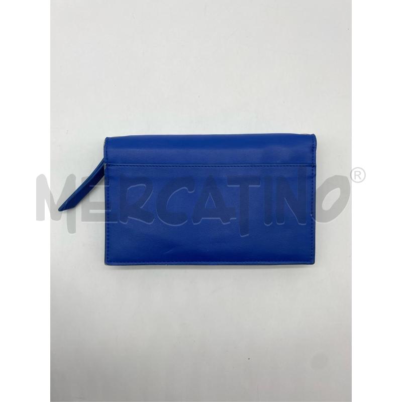 POCHETTE VERSACE COUTURE BLU ELETTRICA  | Mercatino dell'Usato Roma somalia 2