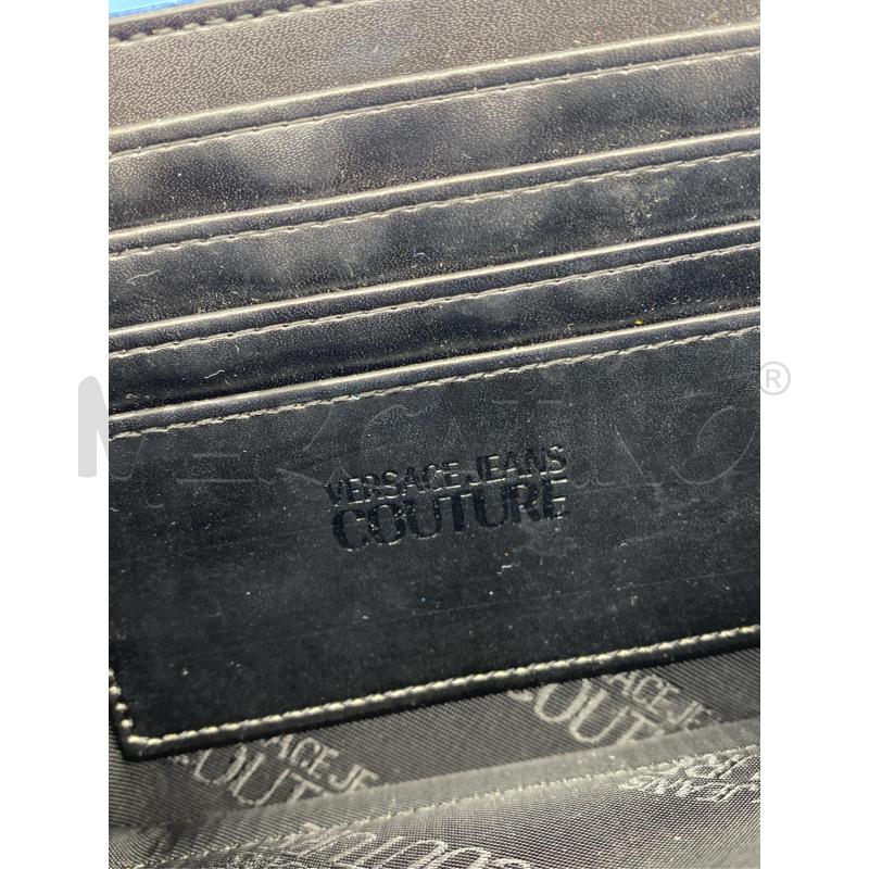 POCHETTE VERSACE COUTURE BLU ELETTRICA  | Mercatino dell'Usato Roma somalia 5